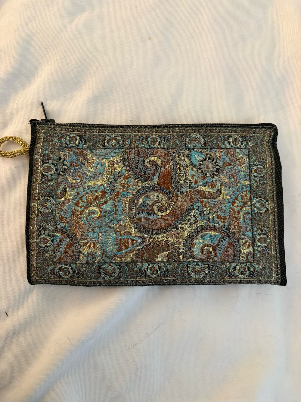Turkish Inspired Tapestry-Style Small Clutch